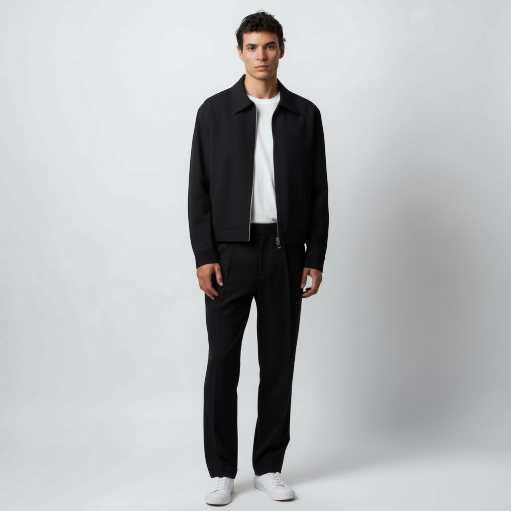 Massa Siyah Mevsimlik Mont