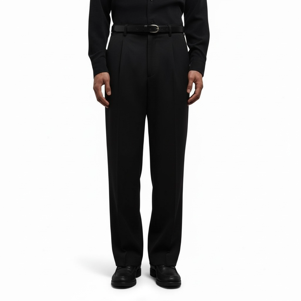 Massa Siyah Regular Fit Pantolon